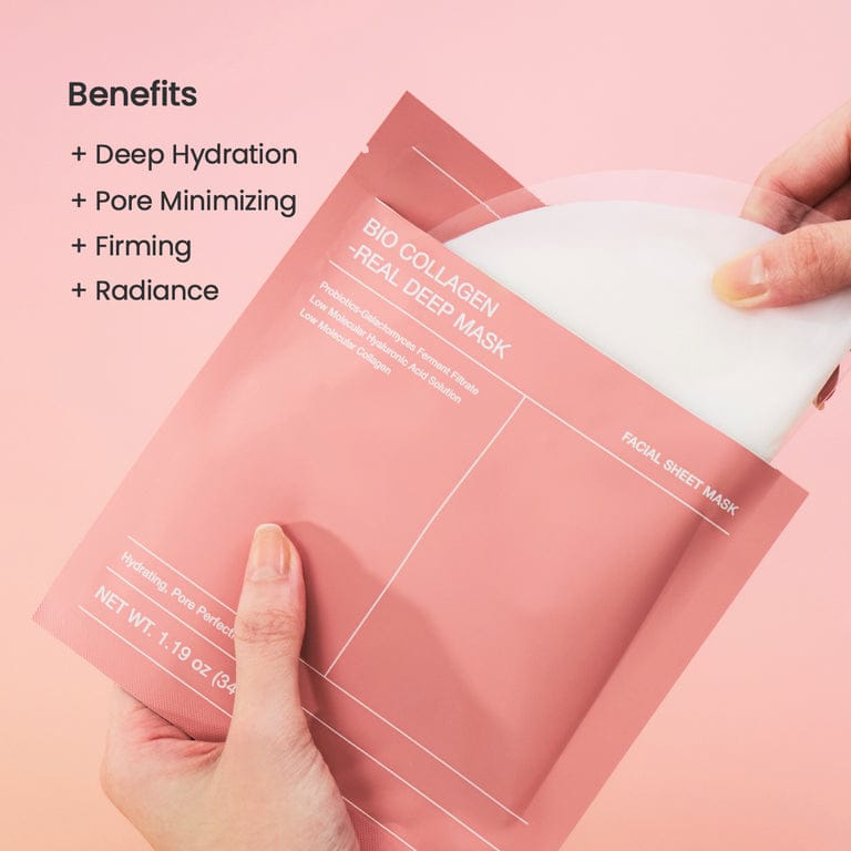Bio-Collagen Real Deep Mask – Deep Hydration Hydrogel Treatment