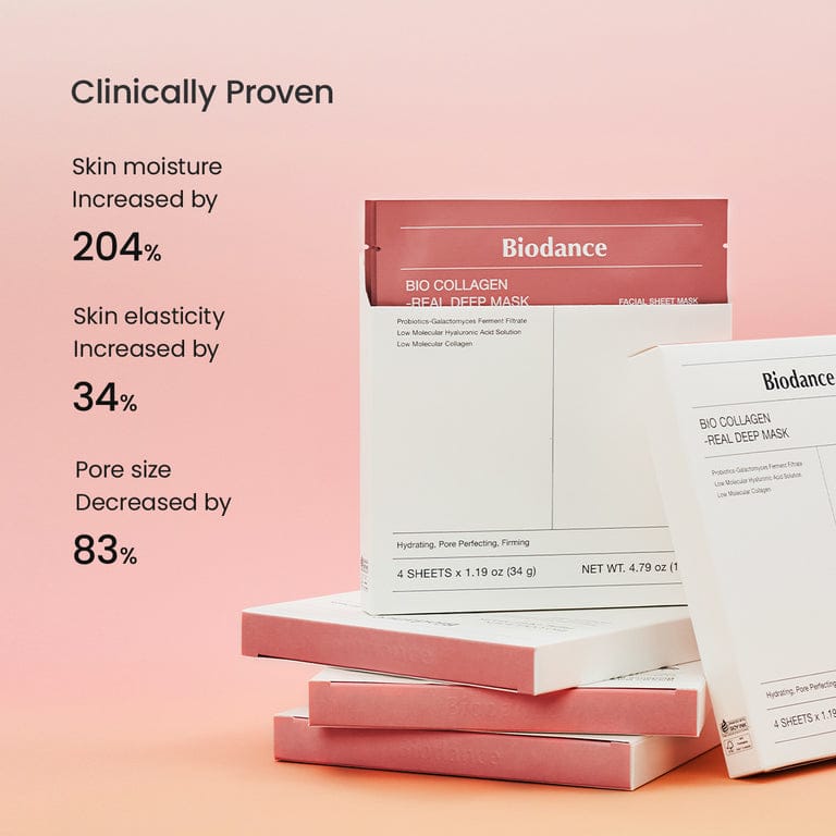 Bio-Collagen Real Deep Mask – Deep Hydration Hydrogel Treatment